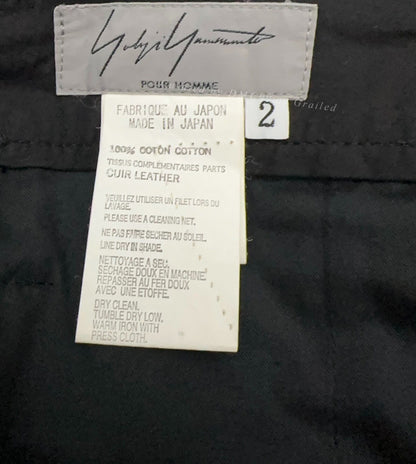 Yohji Yamamoto 06SS Four-Pocket Strap Trousers