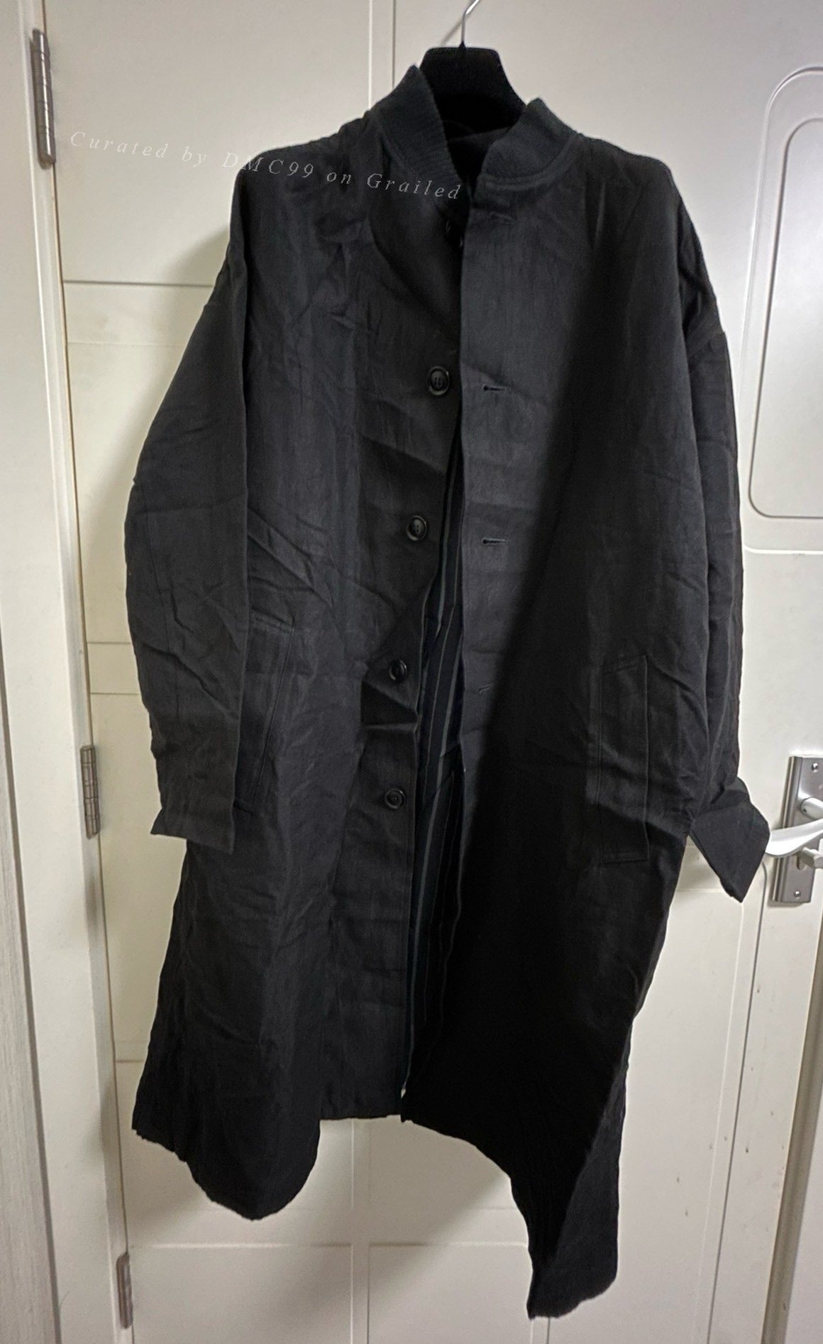 Yohji Yamamoto Linen Trench Coat