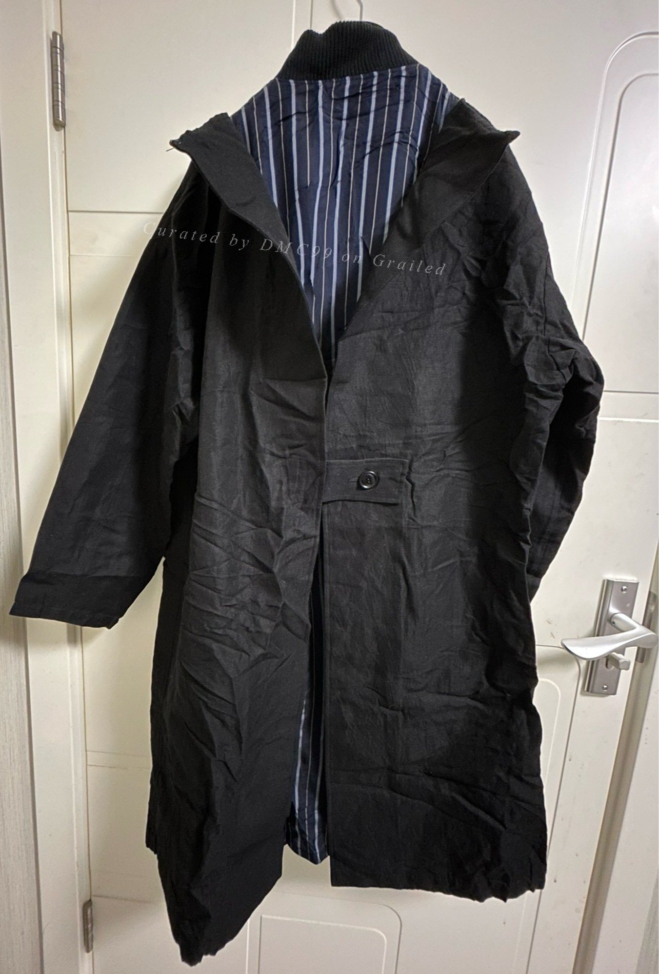Yohji Yamamoto Linen Trench Coat