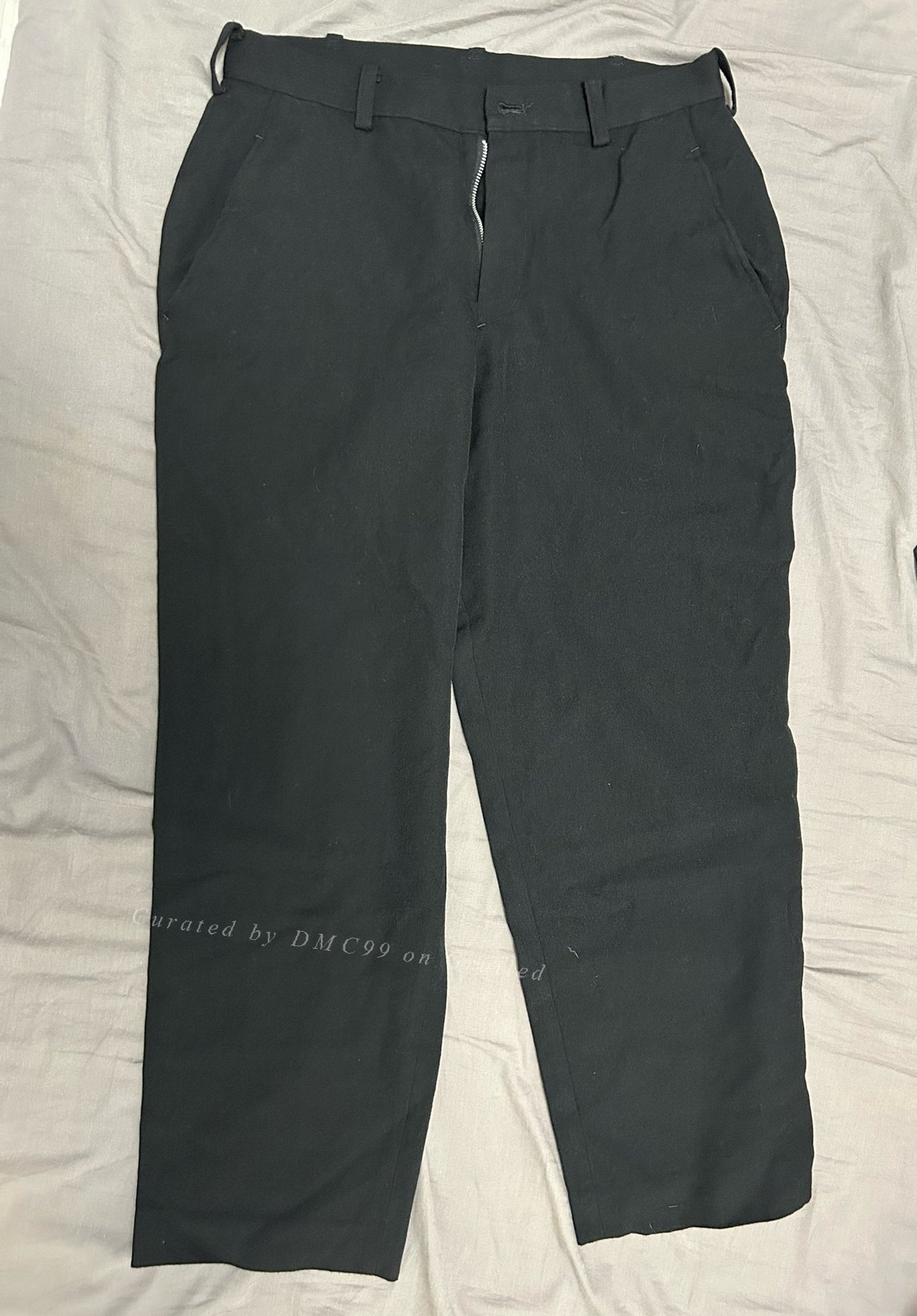 Yohji Yamamoto Main Line Wool Casual Pants