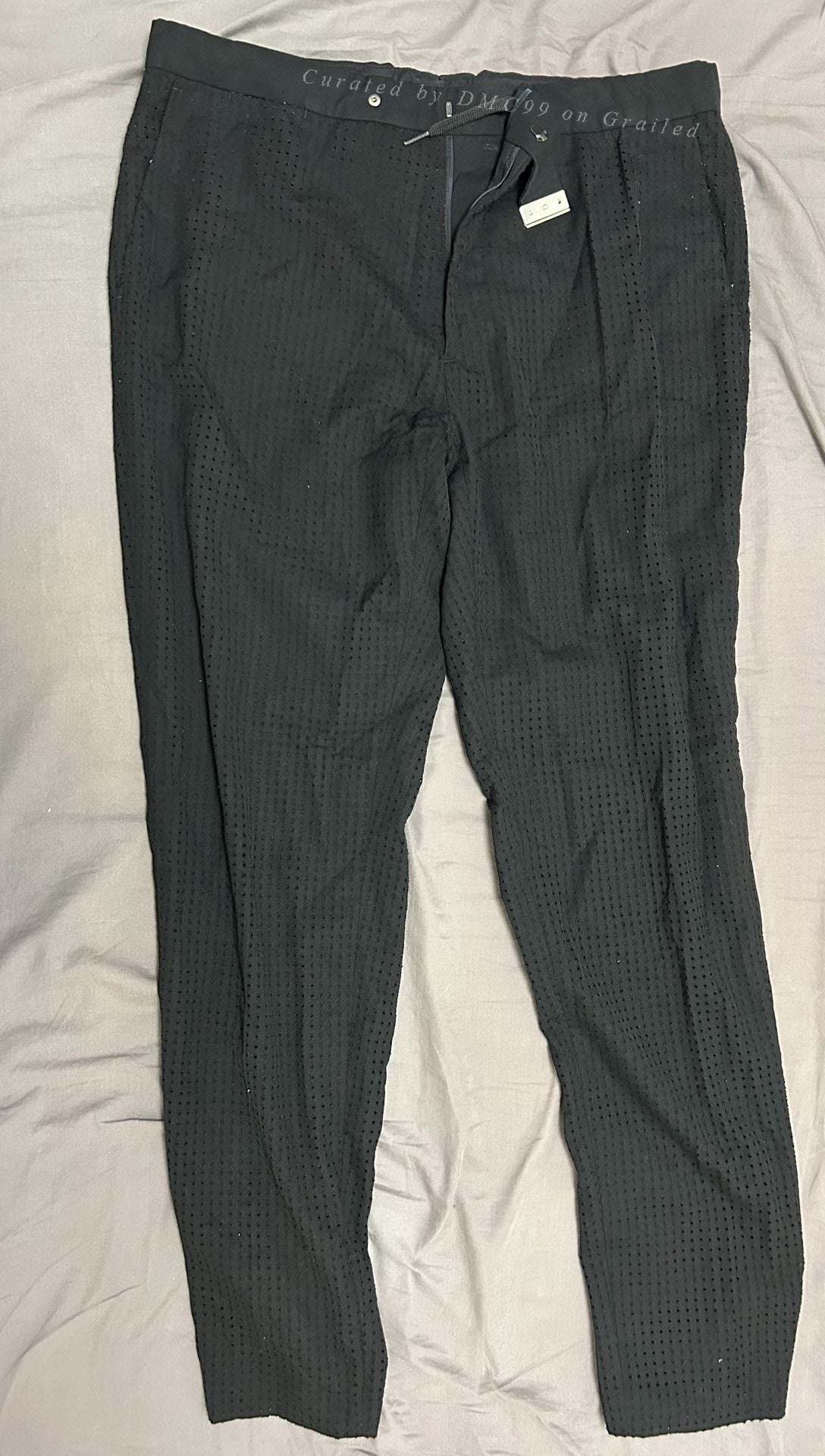 Raf Simons Double-Layer Hollow Out Trousers