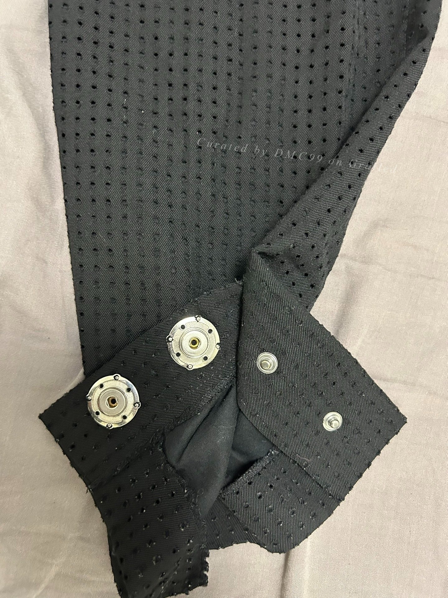 Raf Simons Double-Layer Hollow Out Trousers