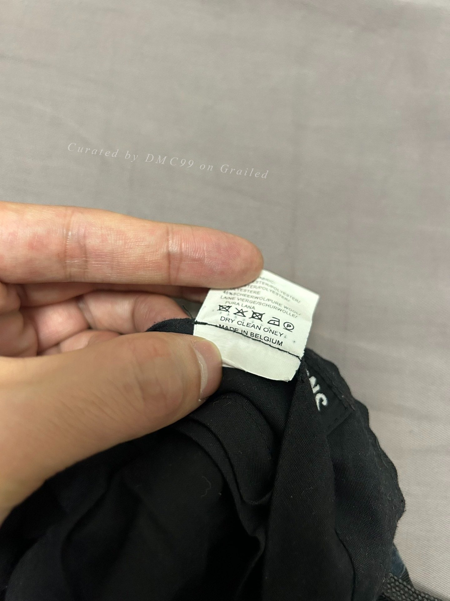 Raf Simons Double-Layer Hollow Out Trousers
