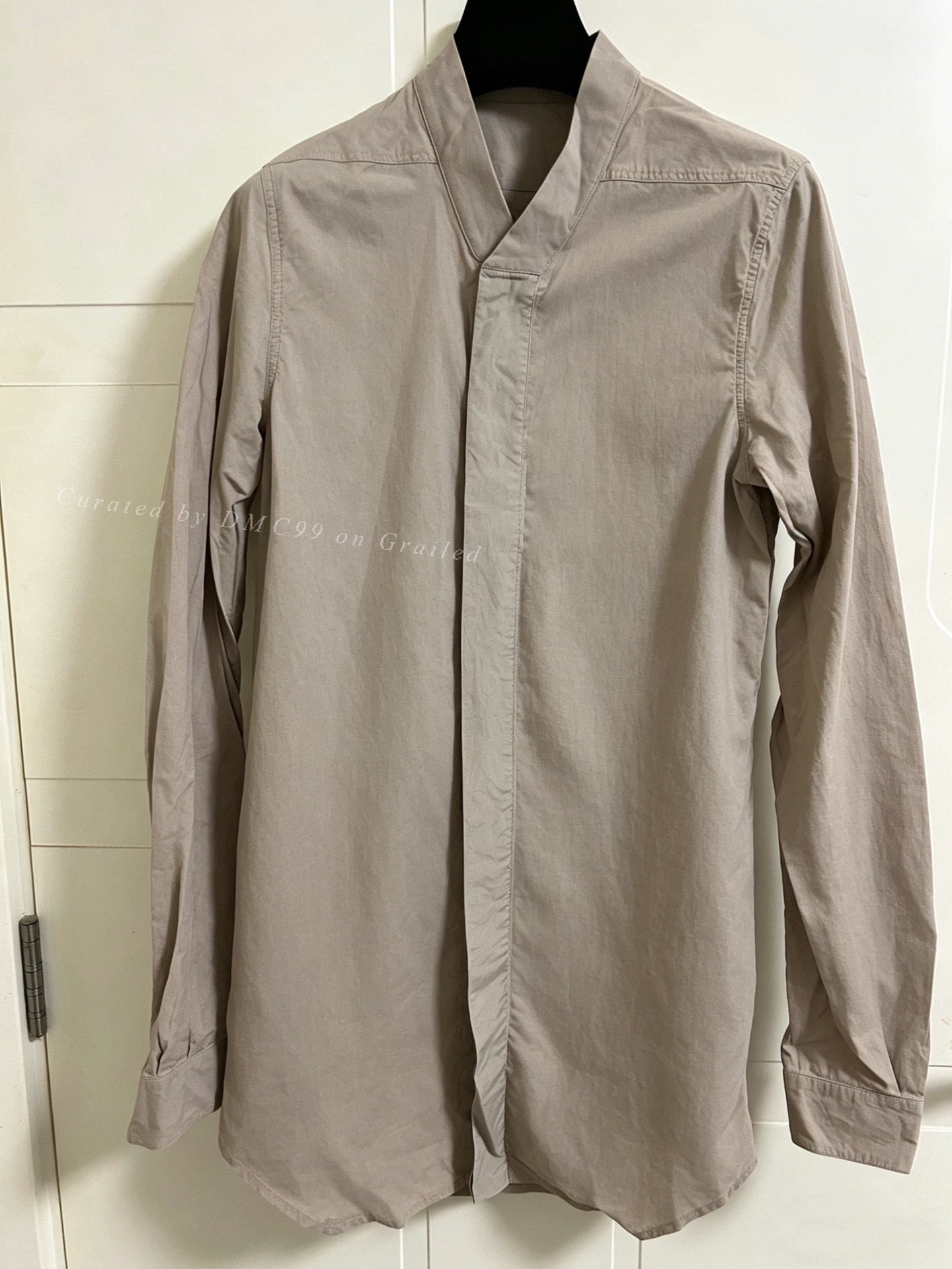 Rick Owens Slim Fit Shirt