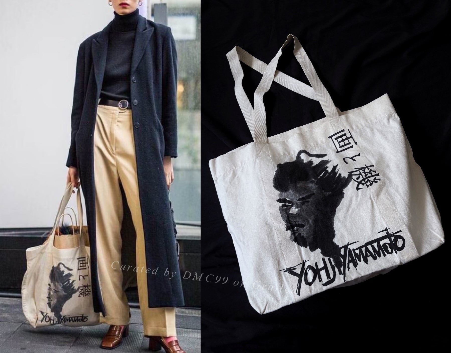 Yohji Yamamoto 17ss Asakura Yuka Tote Bag