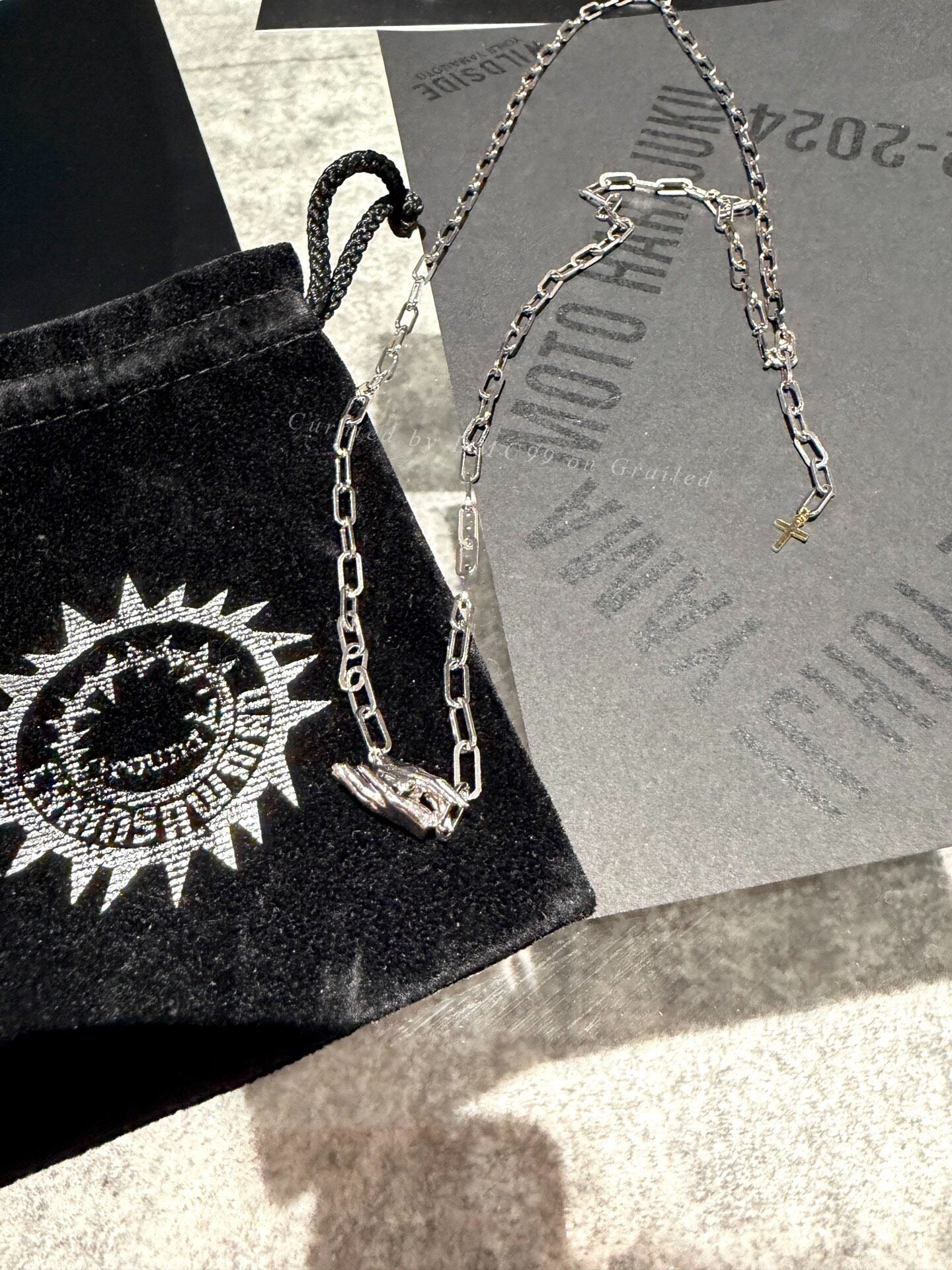 Yohji Yamamoto Ground Y Chainsaw Man Makima Necklace