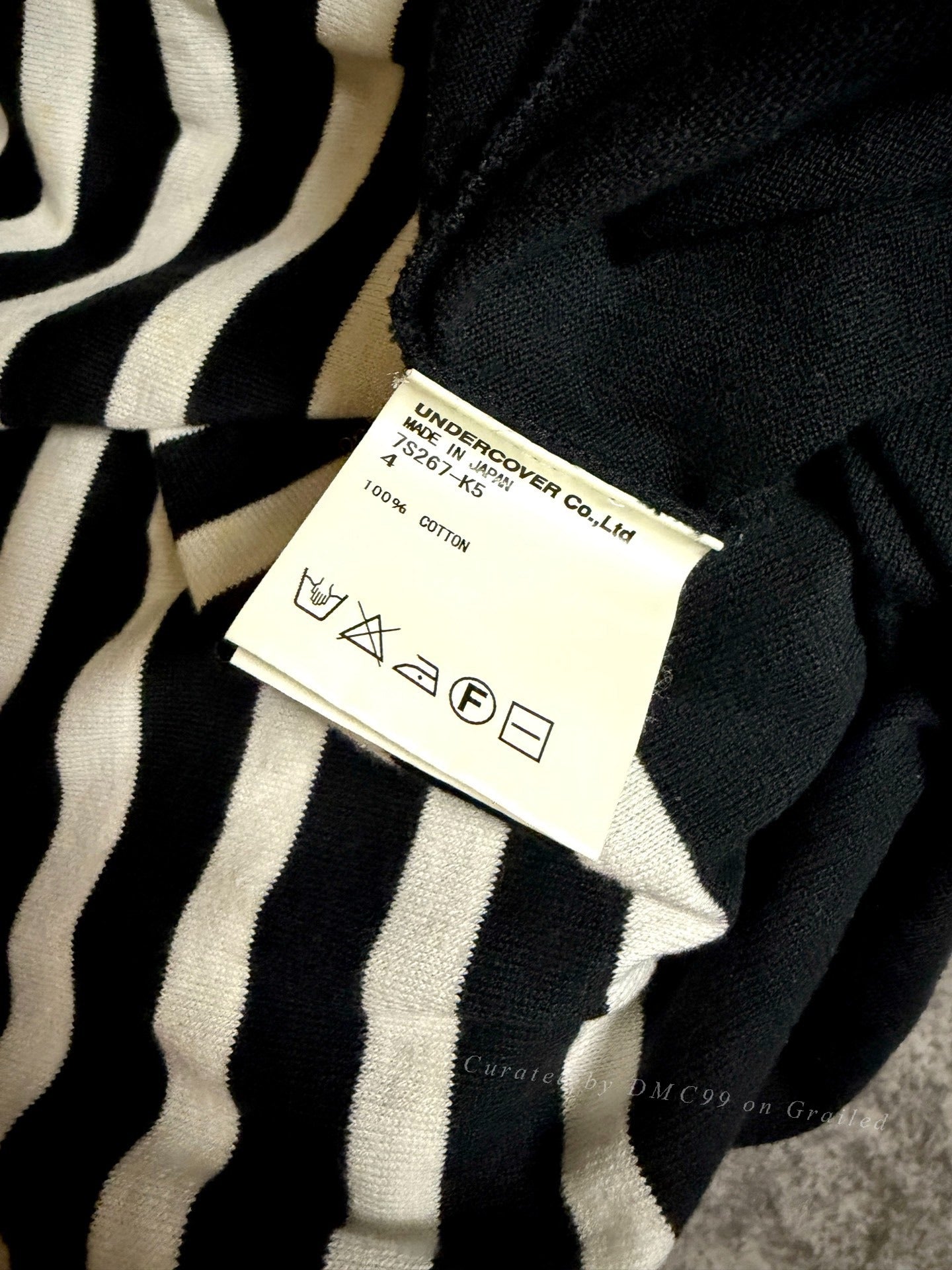 Undercover 07SS Striped Knit Sweater