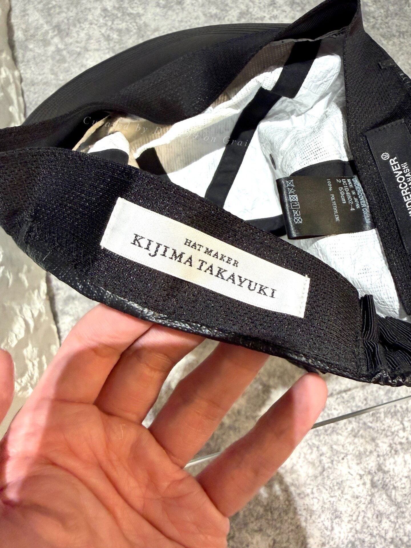 UNDERCOVER Helen Verhoeven KIJIMA TAKAYUKI Collab Hat