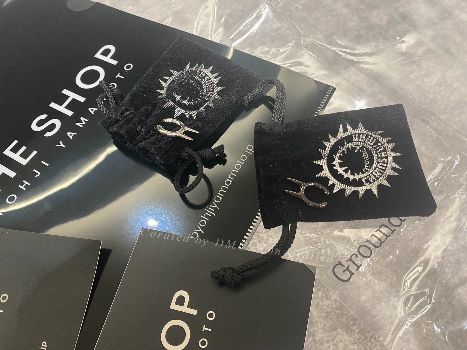 Yohji Yamamoto x Chainsaw Man Pawa Clip Earrings