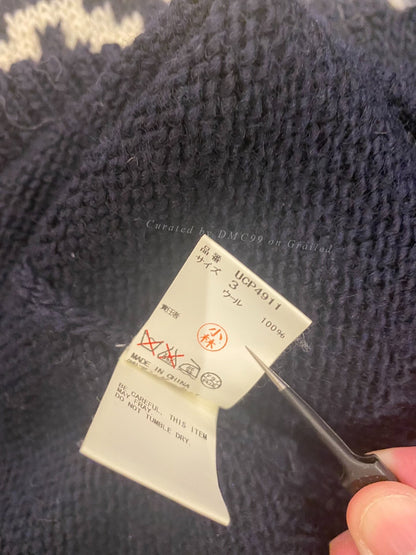 Undercover 14AW Pure Wool Ethnic Sweater