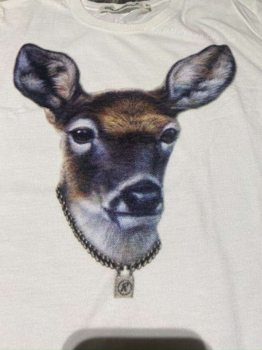 Undercover 12SS Nanjing Lock Deer Tee