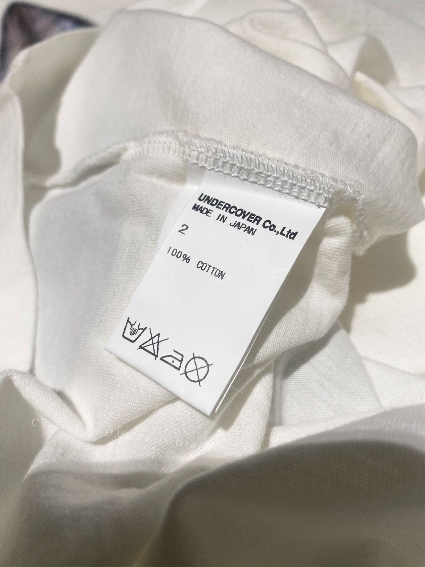 Undercover 12SS Nanjing Lock Deer Tee