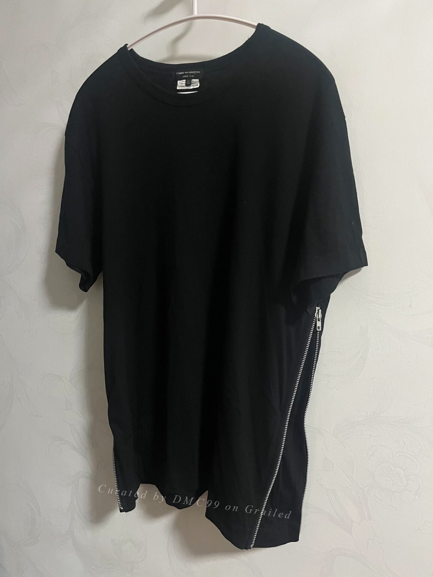 COMME des GARCONS homme plus Side Zip T-shirt