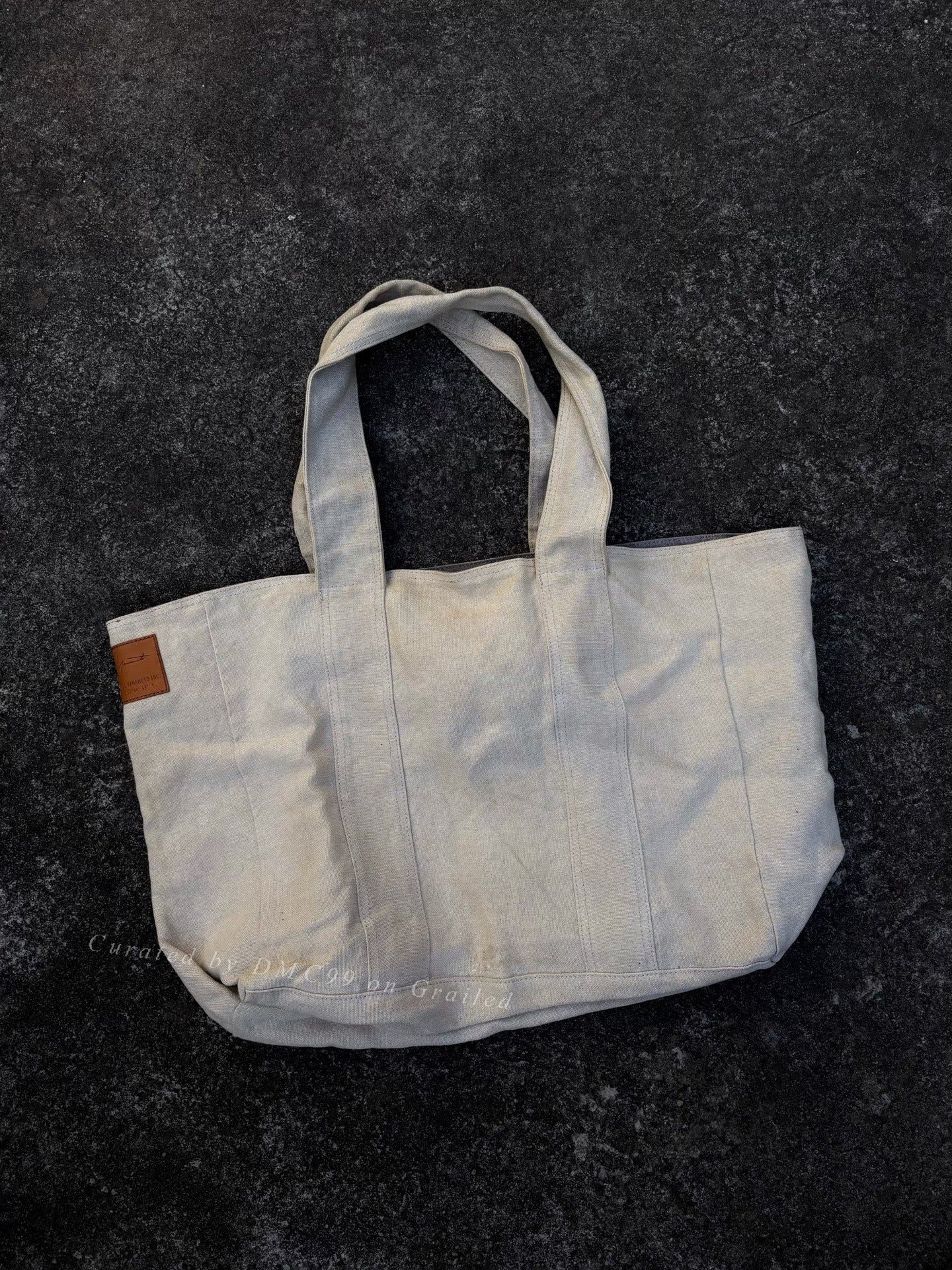 Yohji Yamamoto 2017 Linen Tote Bag