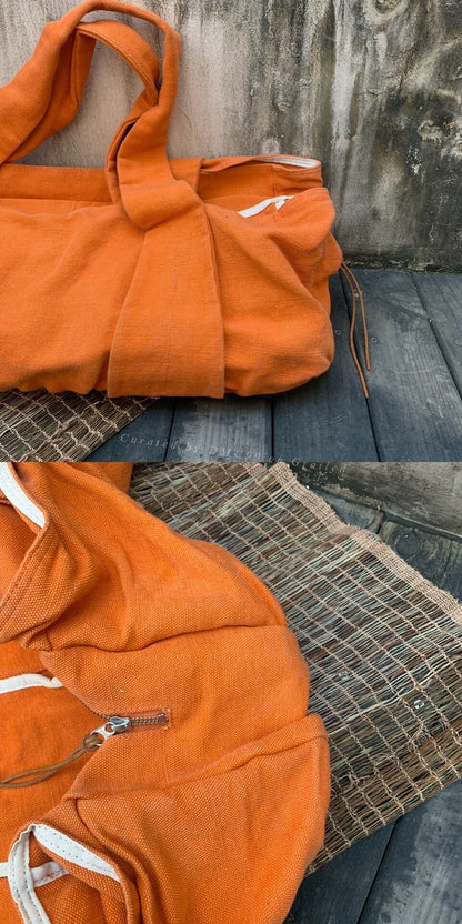 Yohji Yamamoto Y's 08s Orange Oversized Tote