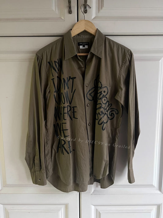 Comme des Garçons 2015 SS Anti-War Shirt