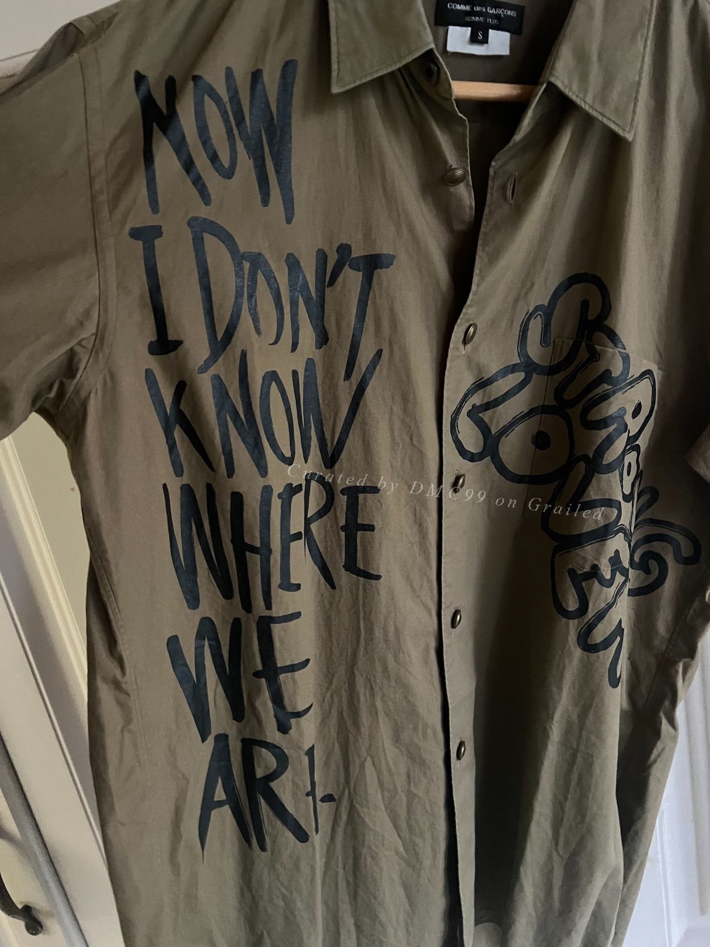 Comme des Garçons 2015 SS Anti-War Shirt
