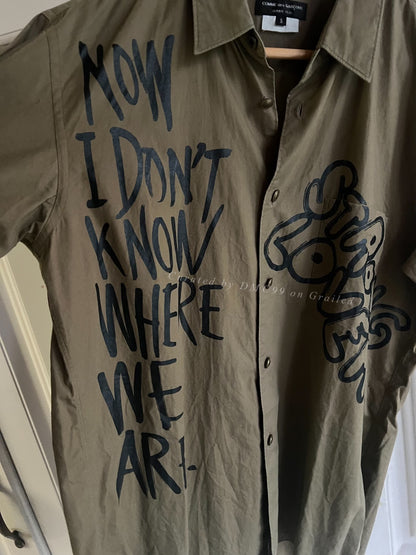 Comme des Garçons 2015 SS Anti-War Shirt