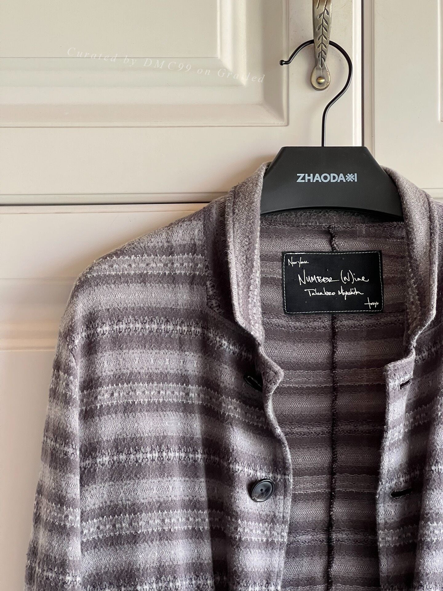 Number Nine 08SS Archive MA-1 Knit Jacket