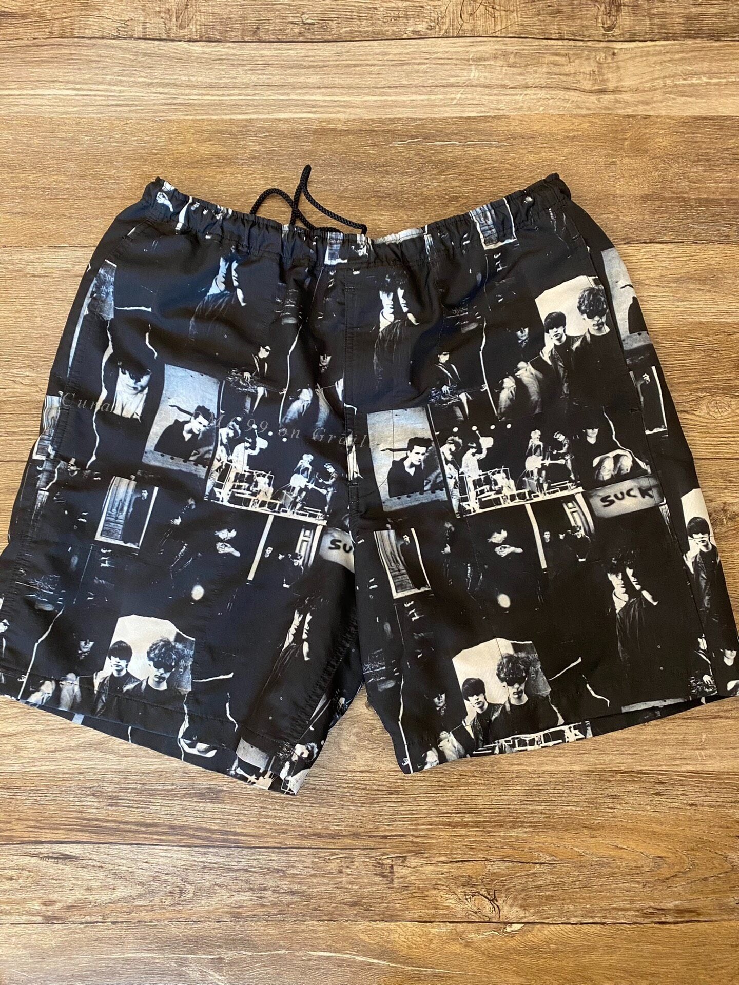 UNDERCOVER 14ss Jesus Mary Chain Shorts