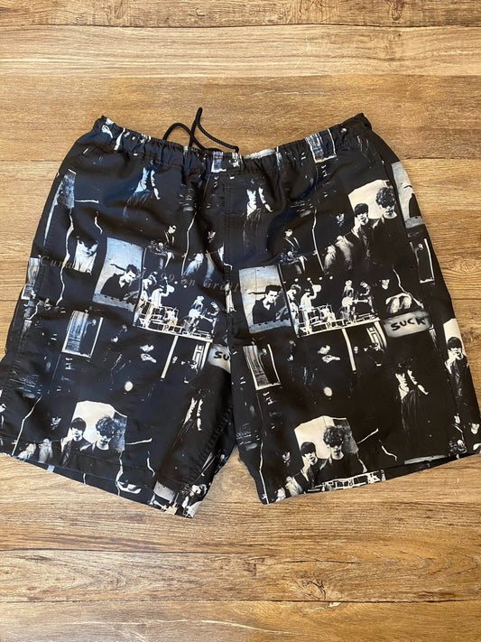 UNDERCOVER 14ss Jesus Mary Chain Shorts