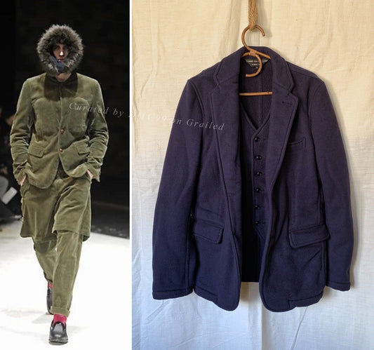 Comme des Garcons Homme Plus 01AW Fleece Suit Jacket