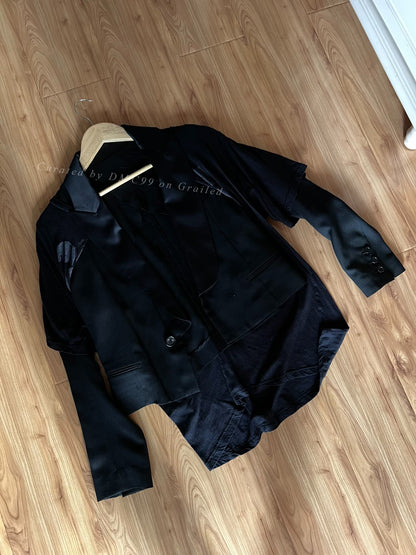 Undercover 06SS Six-Personality Spliced Suit
