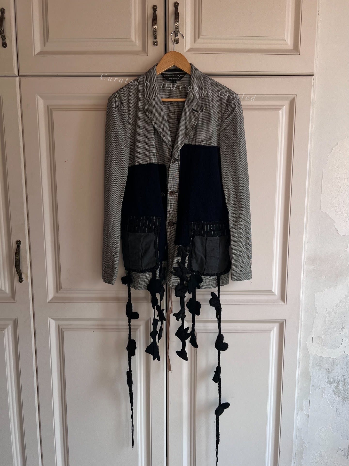 Comme Des Garcons 10ss Homme Plus Doll Pendant Suit Jacket