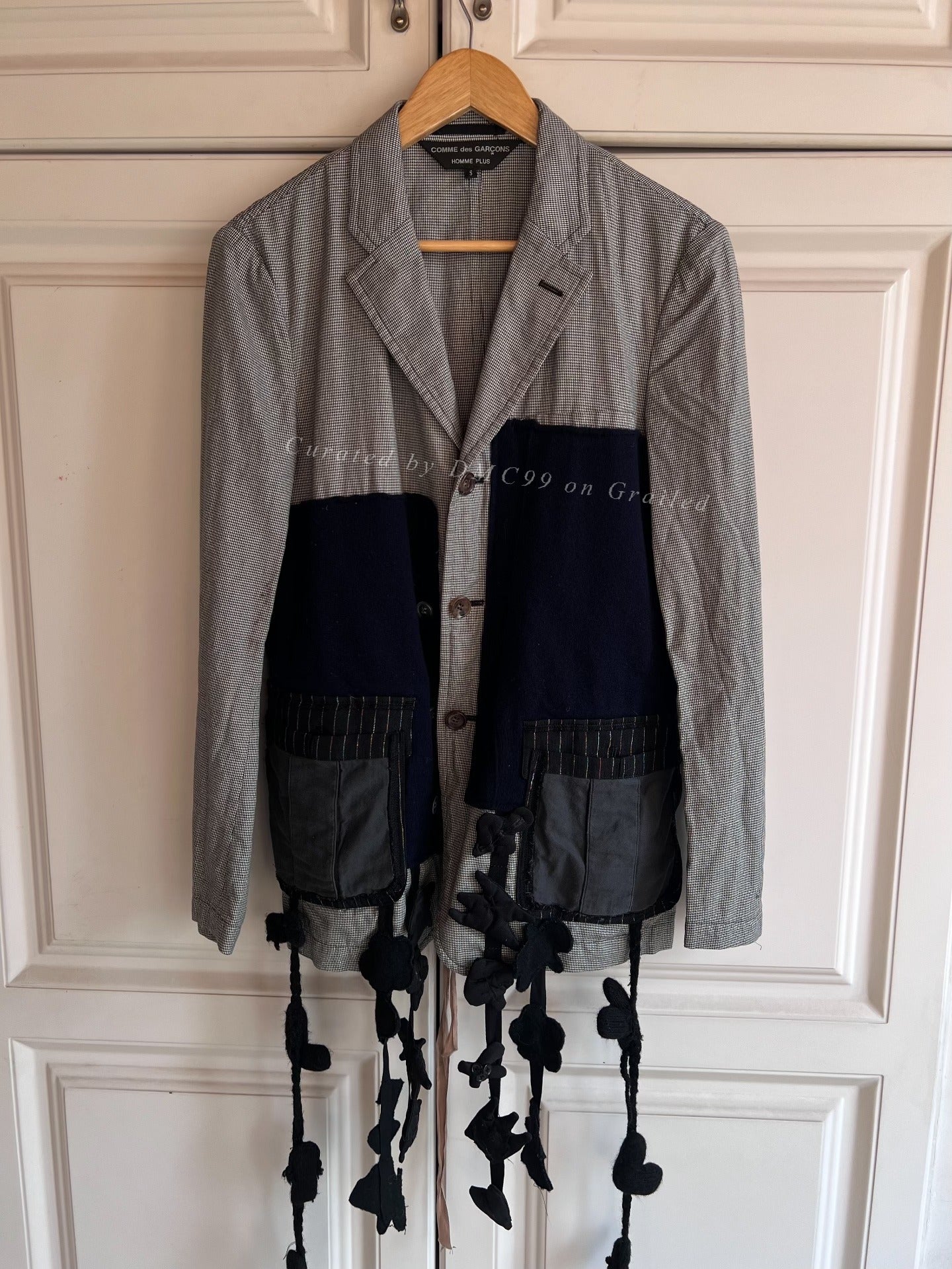 Comme Des Garcons 10ss Homme Plus Doll Pendant Suit Jacket