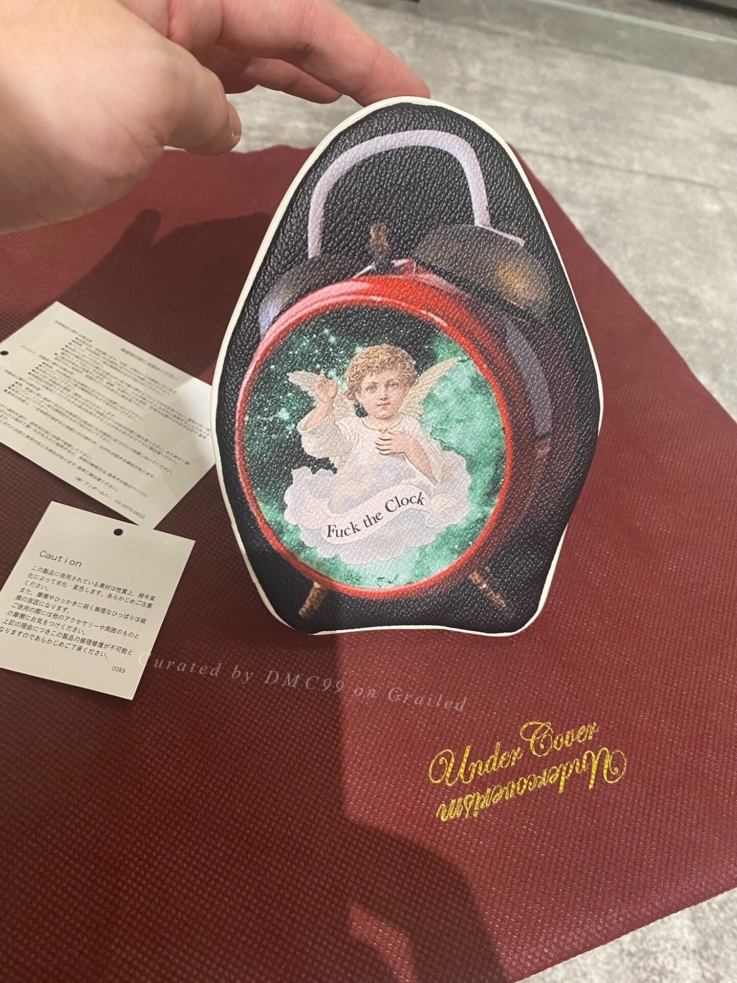 Undercover Angel Vintage Clock Pouch