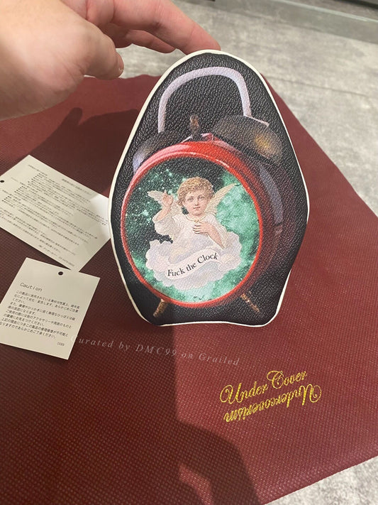 Undercover Angel Vintage Clock Pouch