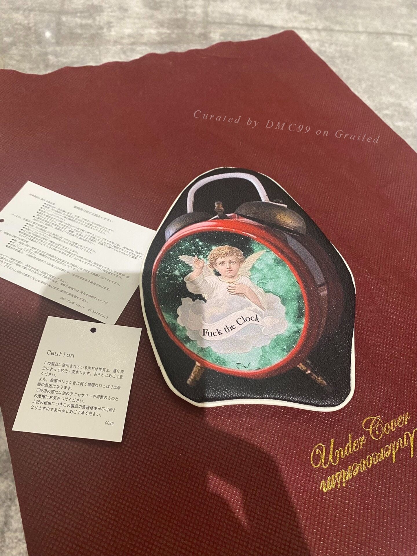 Undercover Angel Vintage Clock Pouch