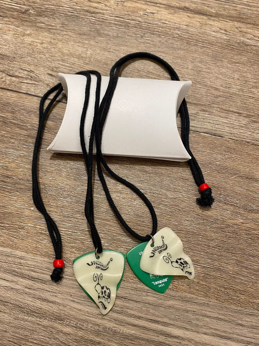 Undercover 04SS Luminous Guitar Pick Necklace