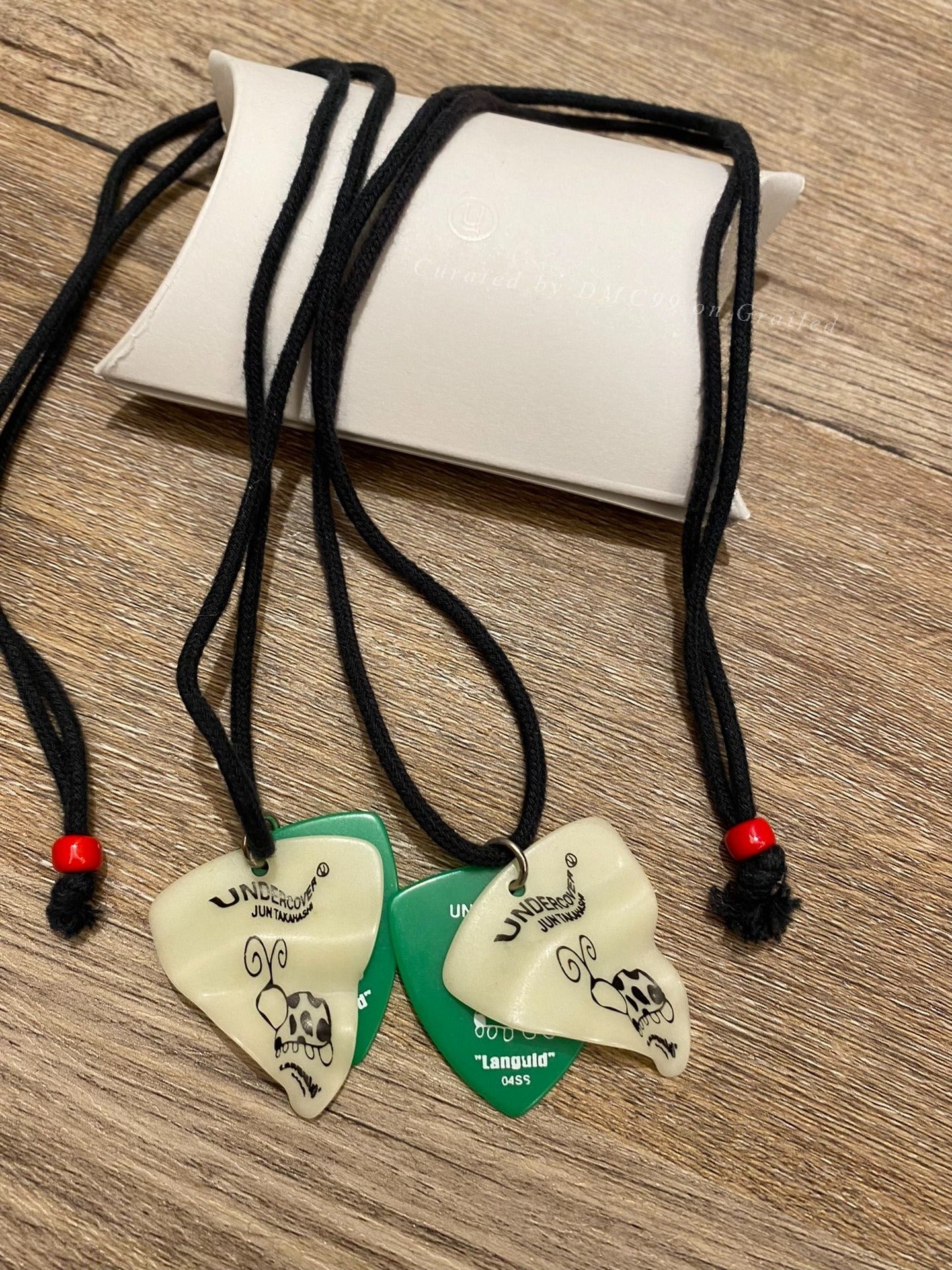 Undercover 04SS Luminous Guitar Pick Necklace