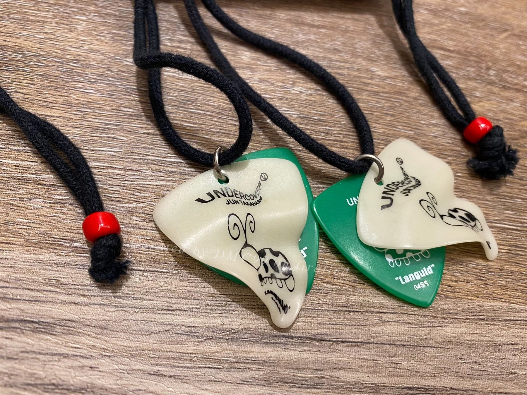 Undercover 04SS Luminous Guitar Pick Necklace