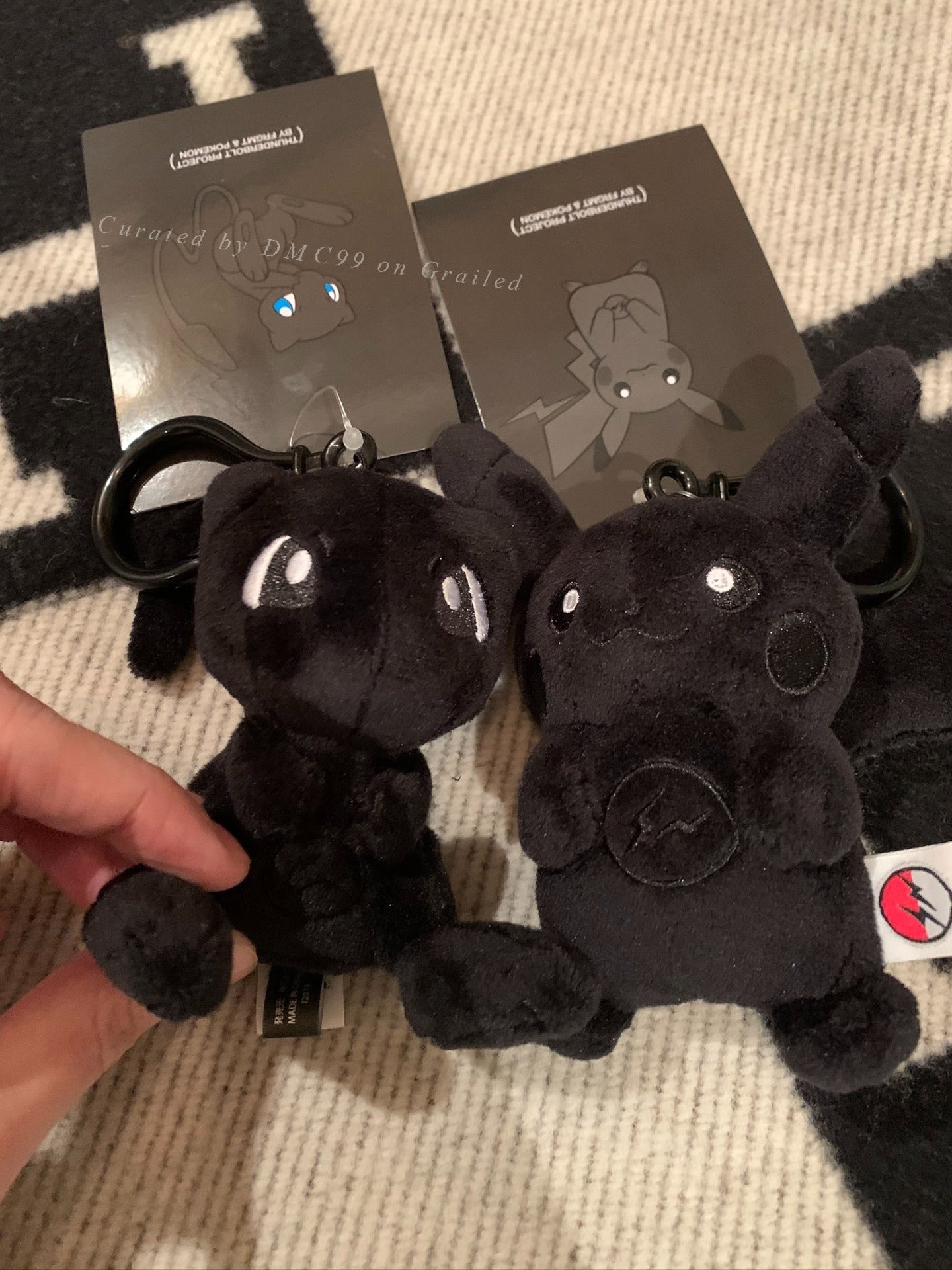 Fragment x Pokemon Dark Mew Keychain
