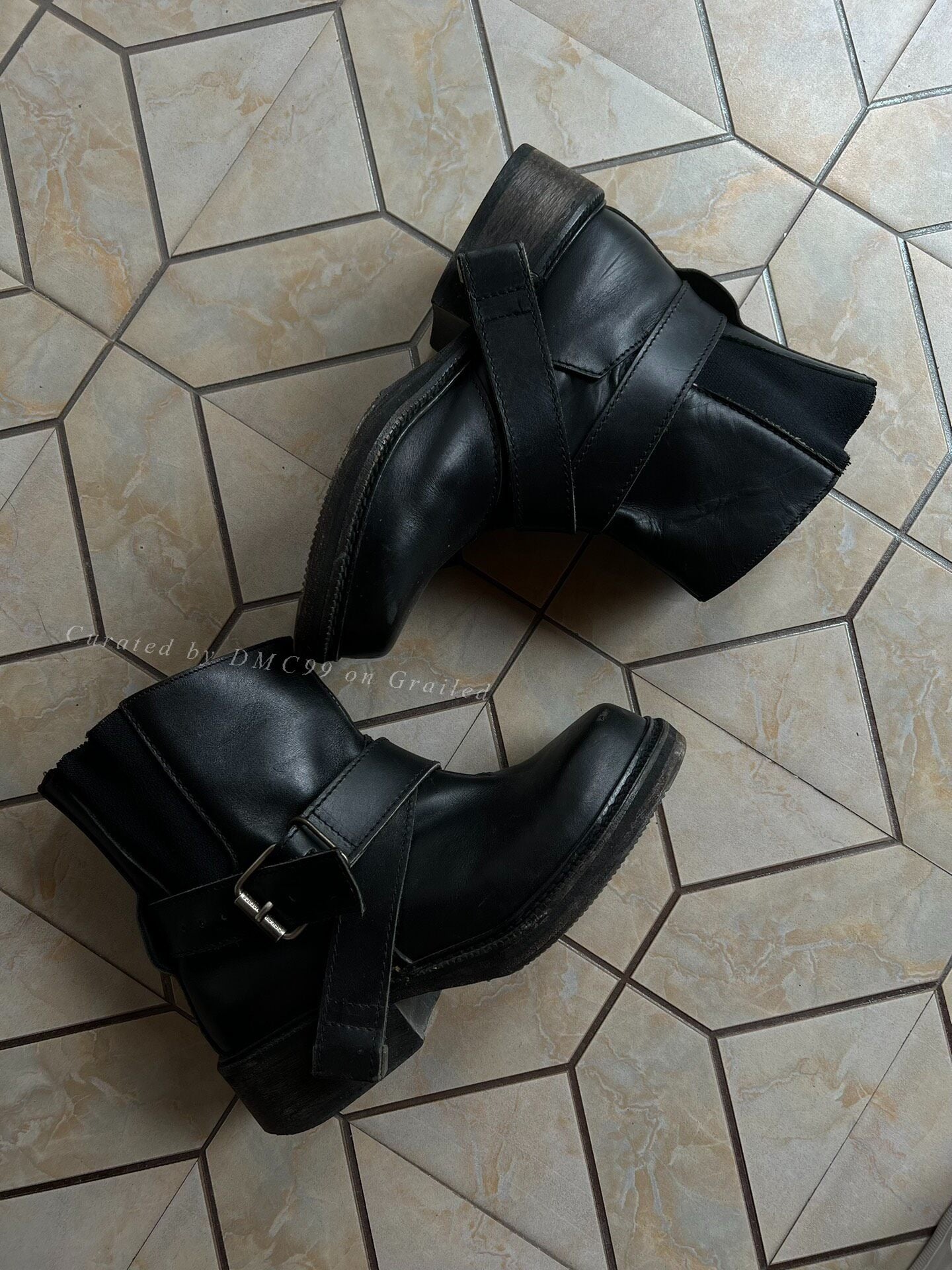 Dirk Bikkembergs Archive Runway Leather Boots