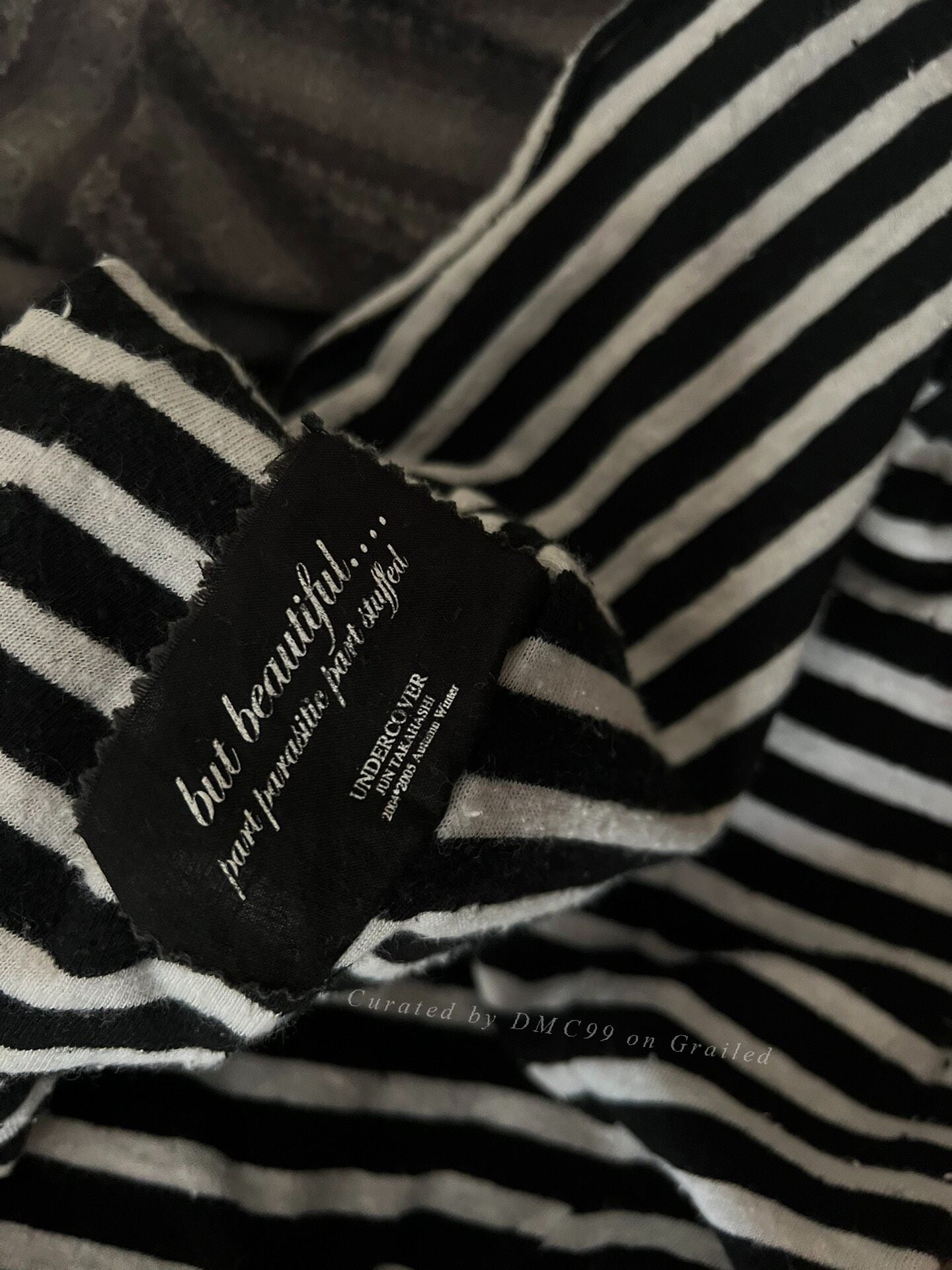 Undercover 04AW But Beautiful Striped Tee