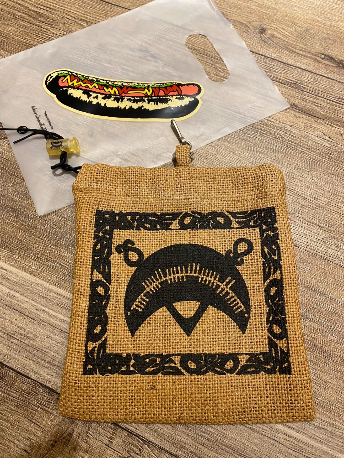 Undercover 03SS Scab Jute Ethnic Hanging Bag