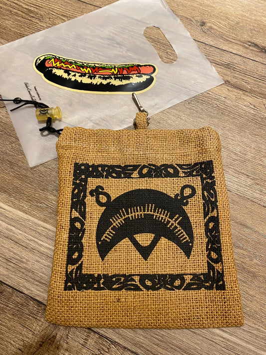 Undercover 03SS Scab Jute Ethnic Hanging Bag