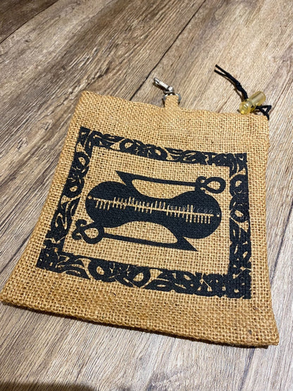 Undercover 03SS Scab Jute Ethnic Hanging Bag
