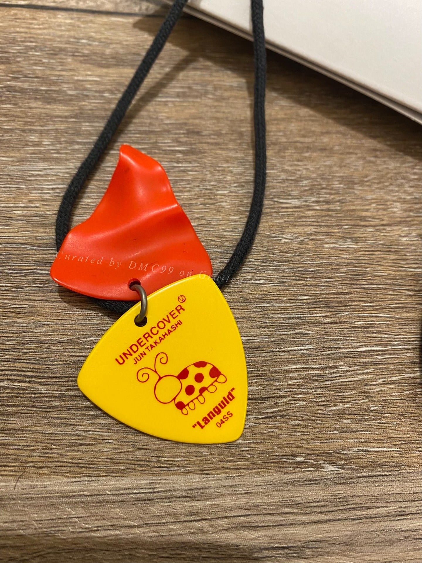 Undercover 04SS Dissolution Guitar Pick Necklace