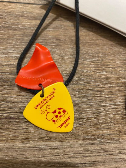 Undercover 04SS Dissolution Guitar Pick Necklace