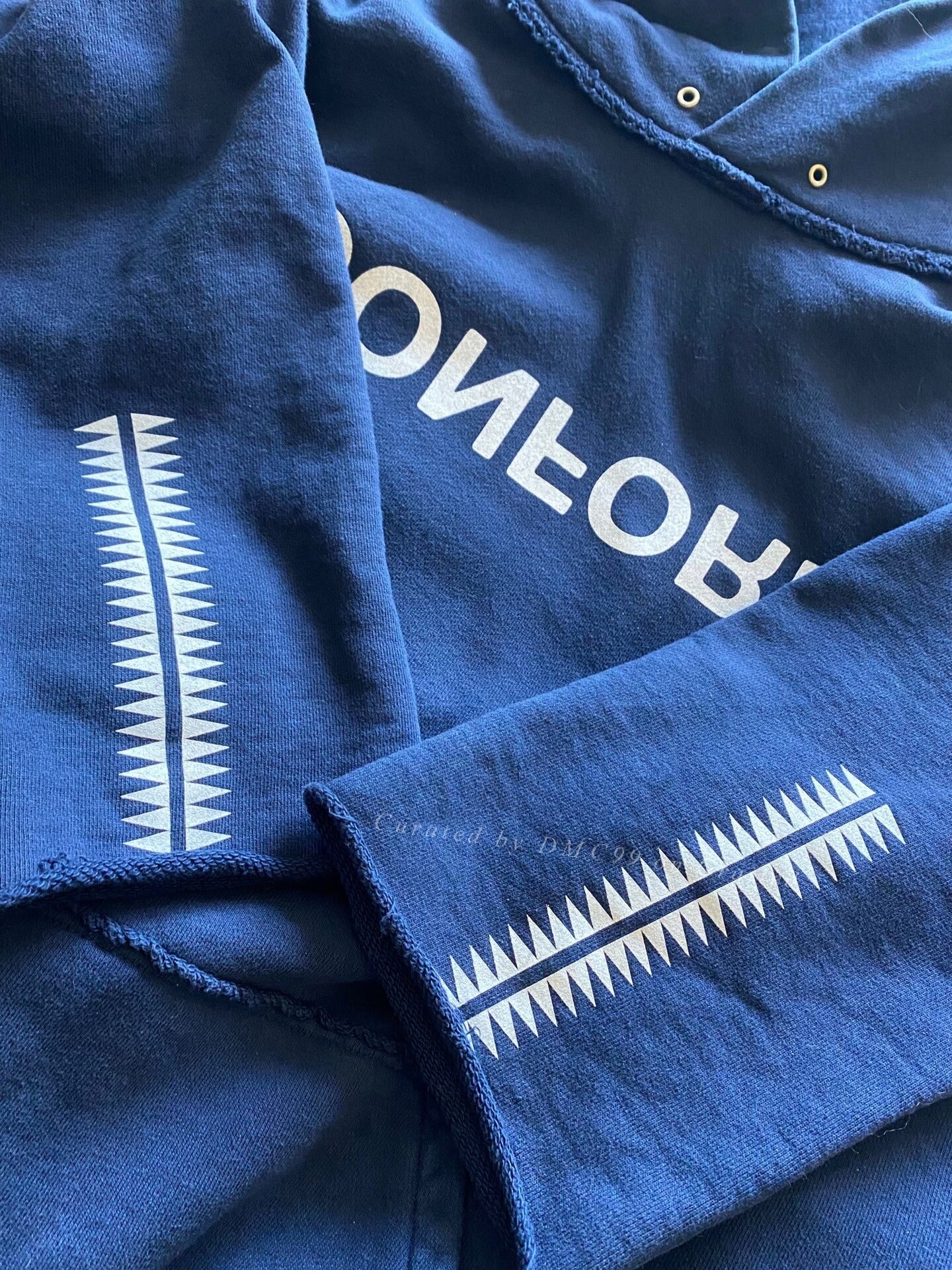 Undercover 16SS Scab Giz 3/4 Sleeve Hoodie