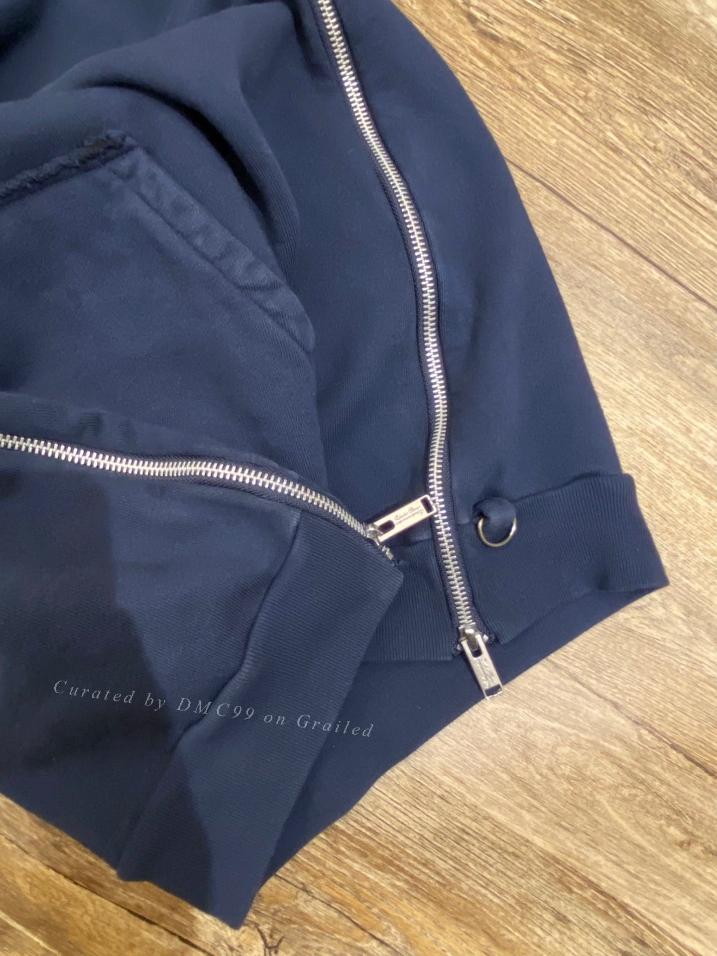 Undercover 16SS Scab Giz 3/4 Sleeve Hoodie