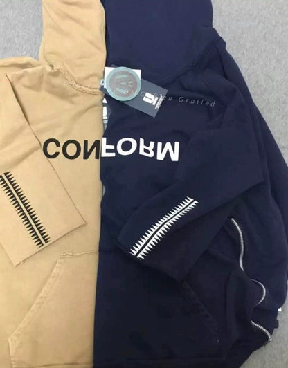 Undercover 16SS Scab Giz 3/4 Sleeve Hoodie