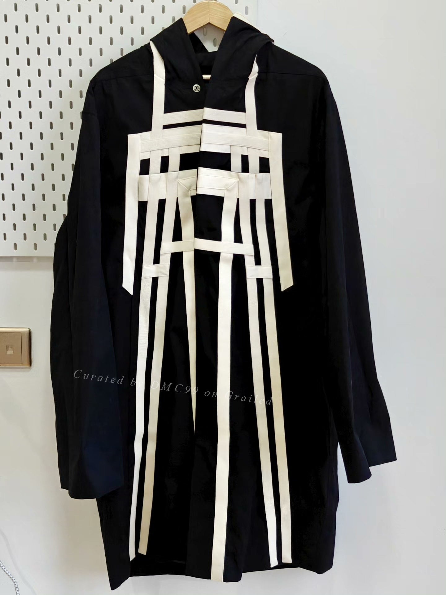 Rick Owens 20SS TECUATL Strap Hooded Coat