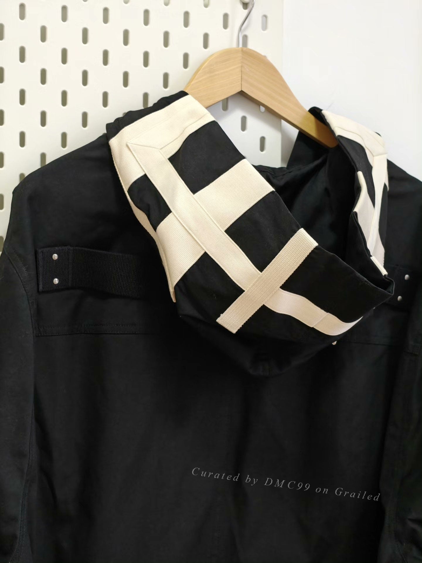 Rick Owens 20SS TECUATL Strap Hooded Coat