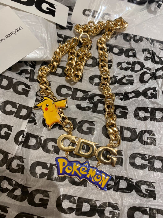 CDG x Pokemon Pikachu Necklace Limited