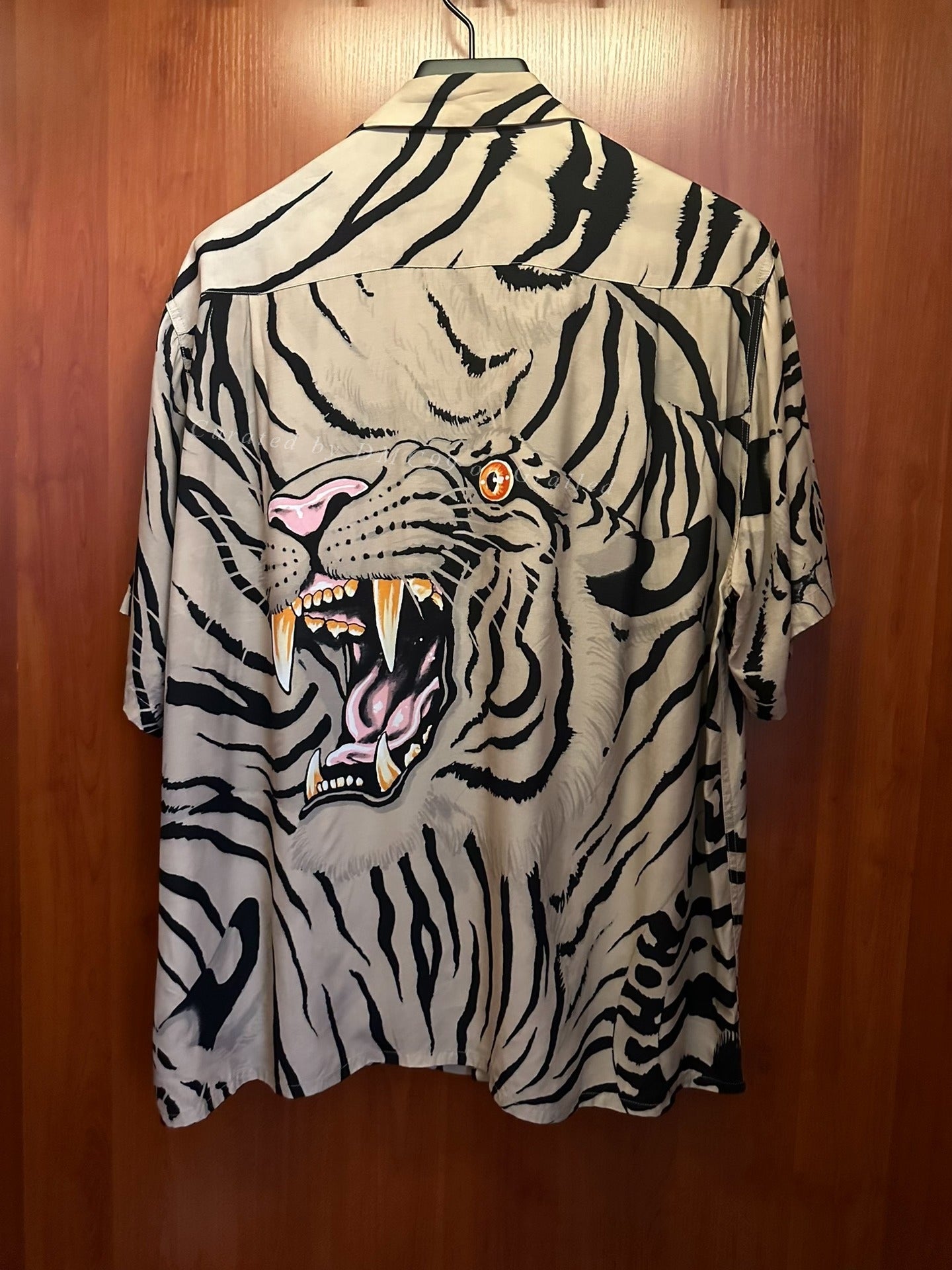 Wacko Maria Tiger Head Short Sleeve Shirt